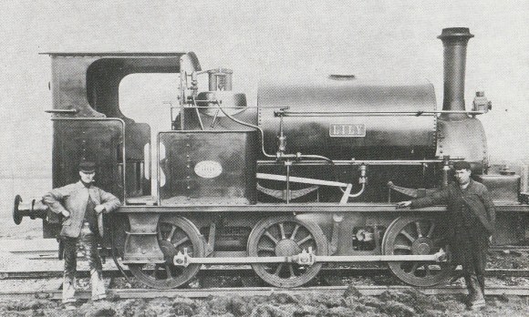 Locomotive on temporary track near Rayners lane